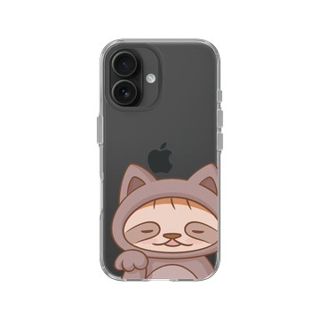 iPhone 16 Clear 透明 - Keigo - Sleepy Sloth