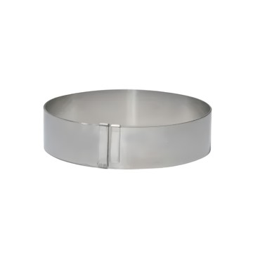de Buyer 畢耶 可調式不鏽鋼圓形形塑形模/蛋糕模  直徑18~36cm  1個