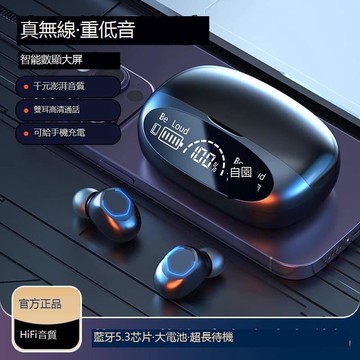 （爆款熱賣）（國際精品）【免運】柏林之聲2025新款藍芽爾機無線 線運動適用降噪男士超長續航入耳式