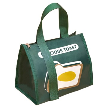 超萌Q便當袋 防水耐磨  適合便當盒  10個  綠吐司