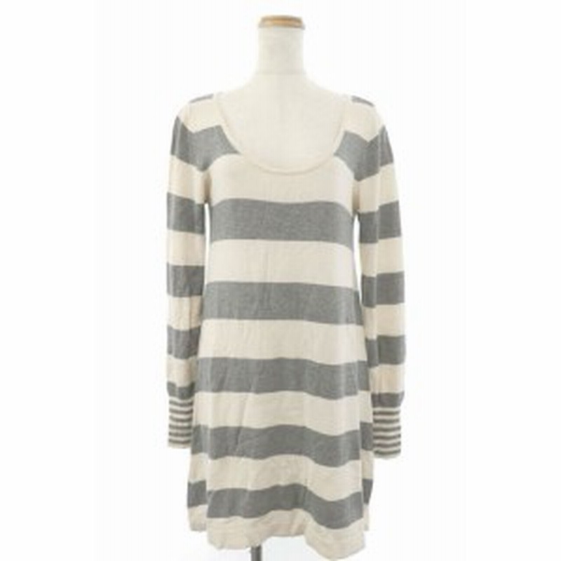 中古 ダブルスタンダードクロージング ダブスタ Double Standard Clothing ワンピース ミニ ニット ウール混 白 レディース 通販 Lineポイント最大1 0 Get Lineショッピング