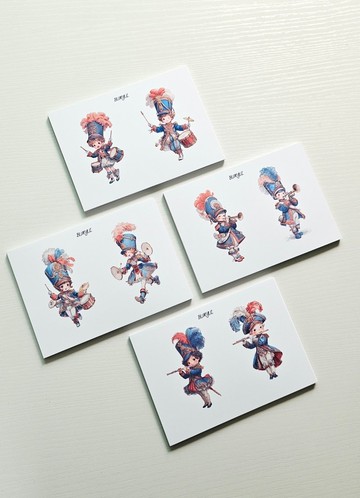 兒童行進貼紙組