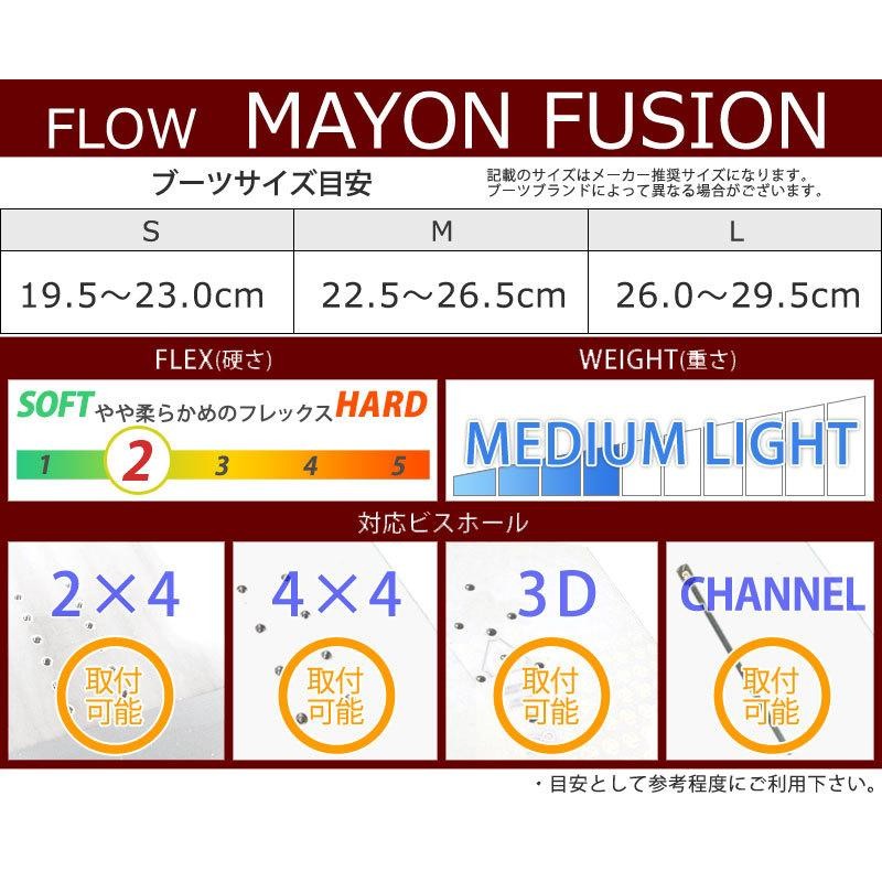 即出荷 22-23 FLOW/フロー MAYON FUSION マーヨン リアエントリー