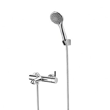 JUSTIME PAN 1系沐浴龍頭(有下出水口)搭5段式手持花灑