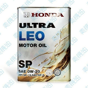 【美機油】HONDA ULTRA LEO 0W20 合成 汽車 機油 GF-6 SP 1L