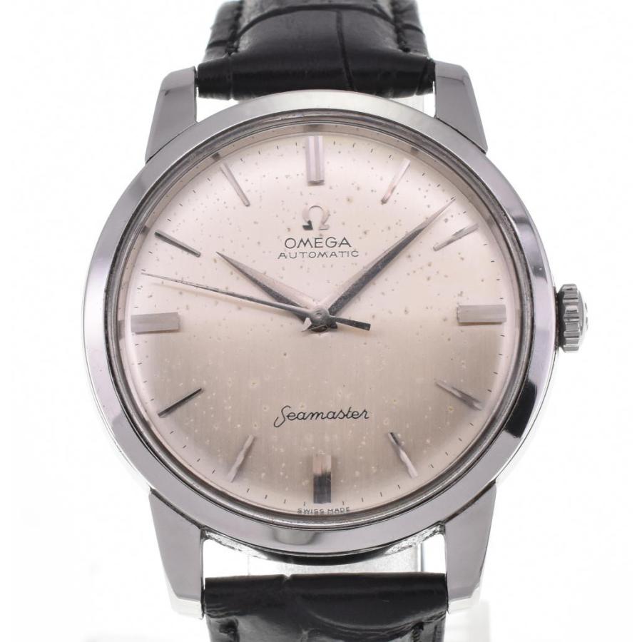 OMEGA】オメガ ヴィンテージ シーマスター 14764-SC-61 SS/レザー Cal.552 自動巻き メンズ N#107486 |  LINEブランドカタログ