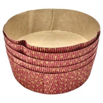 KAI 貝印 House 蛋糕模具紙 18cm 耐熱200度  紅色  5張