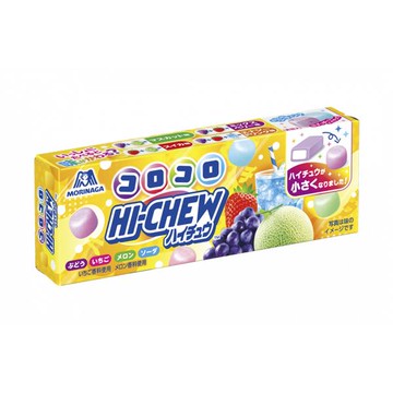 【江戶物語】森永 Hi-chew 嗨啾 小粒水果軟糖 40g 盒裝 嚼糖 綜合水果糖 MORINAGA 日本原裝進口