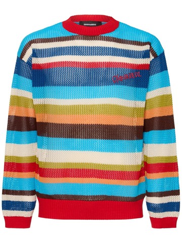 Striped Knit Sweater