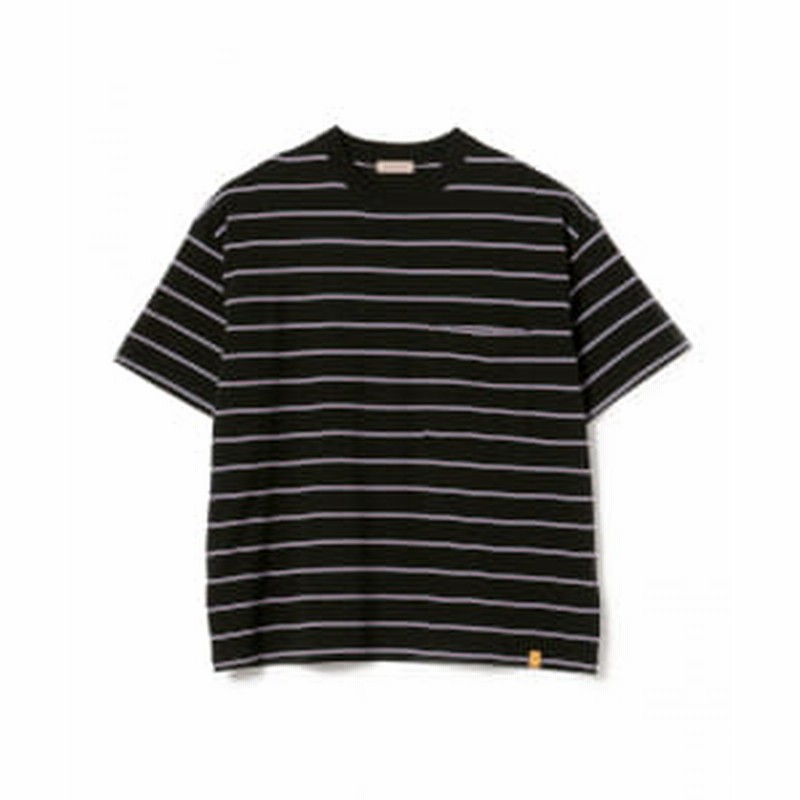 Beams Lights エクストラ ヘビーウェイト ボーダー ポケット Tシャツ 通販 Lineポイント最大1 0 Get Lineショッピング