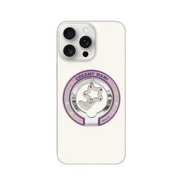 小忌廉水晶變身小星環磁性手機指環支架