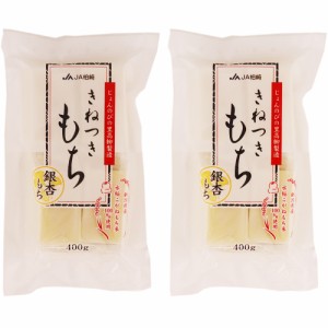 新潟県産 きねつきもち 銀杏もち 400g×2パック ぎんなん 切り餅 じょんのびの里 高柳