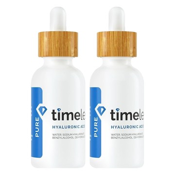 timeless SKIN CARE 高保濕玻尿酸精華液  30ml  2瓶