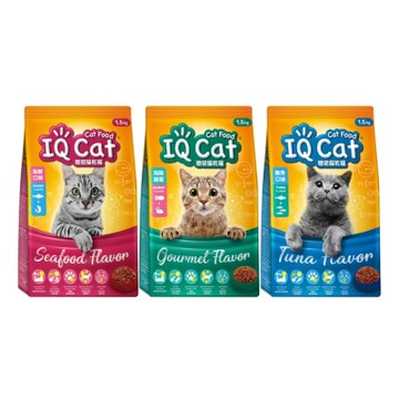 IQ CAT 聰明貓 10kg 海陸總匯/海鮮/鮪魚口味 貓乾糧