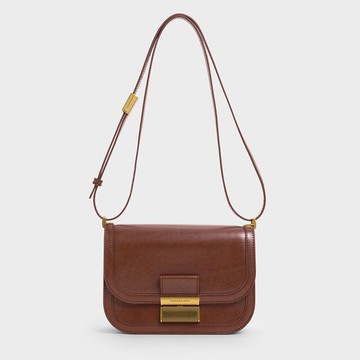 Charlot 中型金釦包