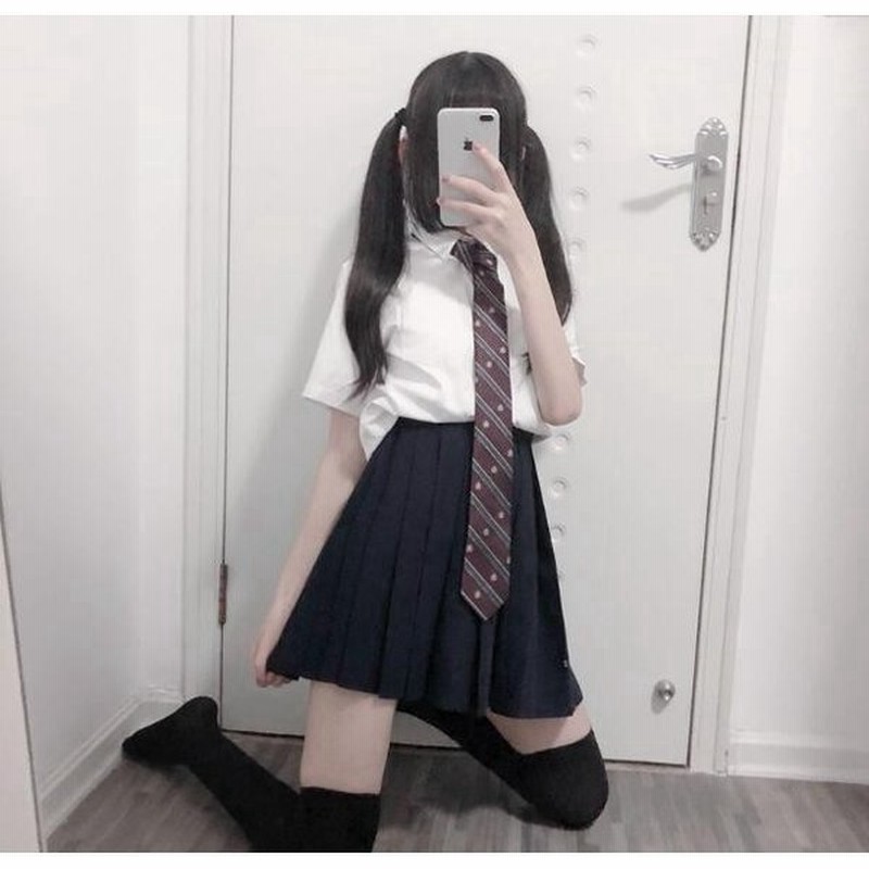 セーラー服 半袖 コスプレ 制服セット 学生服 ホワイトブラウス ミニスカート 4点セット 女子高校生 制服 コスチューム ティーンズエバー S M L Xl Xxlサイズ 通販 Lineポイント最大get Lineショッピング