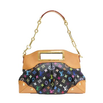 LOUIS VUITTON LV 路易威登 黑彩 原花帆布 Judy MM 肩背包 M40256 【二手名牌BRAND OFF】