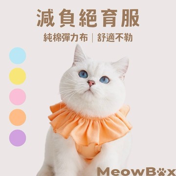 【喵盒子】貓咪減負絕育服 台北現貨 母貓 100%彈力棉 防舔 減負絕育衣 絕育防舔 貓咪絕育服 貓咪斷奶服 防舔衣