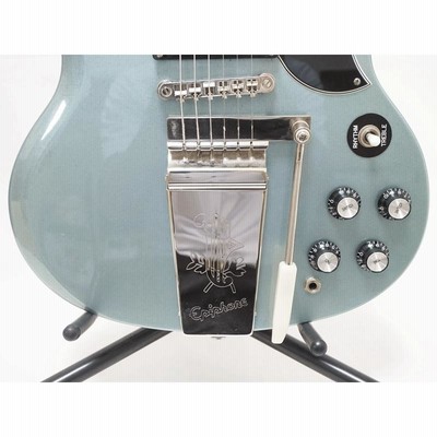 Epiphone 純正 限定 ブルー レスポール ハードケース エピフォン Epiphone Les Paul Custom Quilt Viper Blue (バイパーブルー
