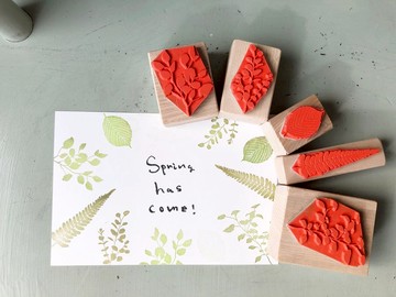 葉子印章 5件組