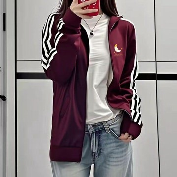 大尺碼100kg棒球外套女春秋新款休閑大碼寬松百搭洋氣夾克開衫外套