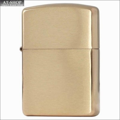 ZIPPO ジッポー ライター 無地 無柄 アーマー ＃168 ゴールド