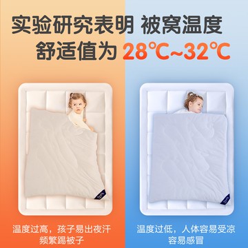 寶貝兒童被子德絨蓄熱保暖被芯幼兒園寶寶空調被可機洗水洗