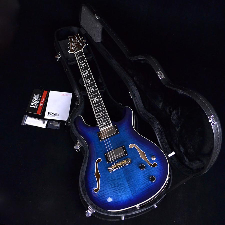 PRS SE Hollowbody II Faded Blue Burst フルアコ〔ポールリードスミス SE ホロウボディ2〕〔未展示品〕