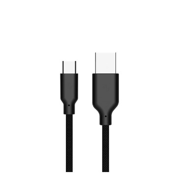 [萬摩科技]Allite Easy Cable 磁吸收納編織快充線（USB-A to USB-C）質感黑