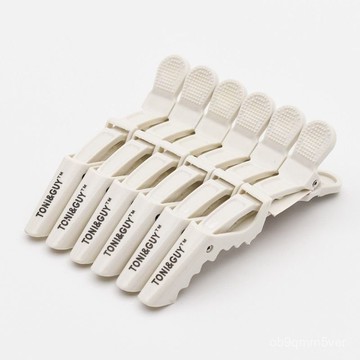 臺灣🚍8H出🉑理髮店鱷魚夾子美髮夾子剪髮工具髮型師專用鴨嘴夾燙染分區劉海夾 QHKV