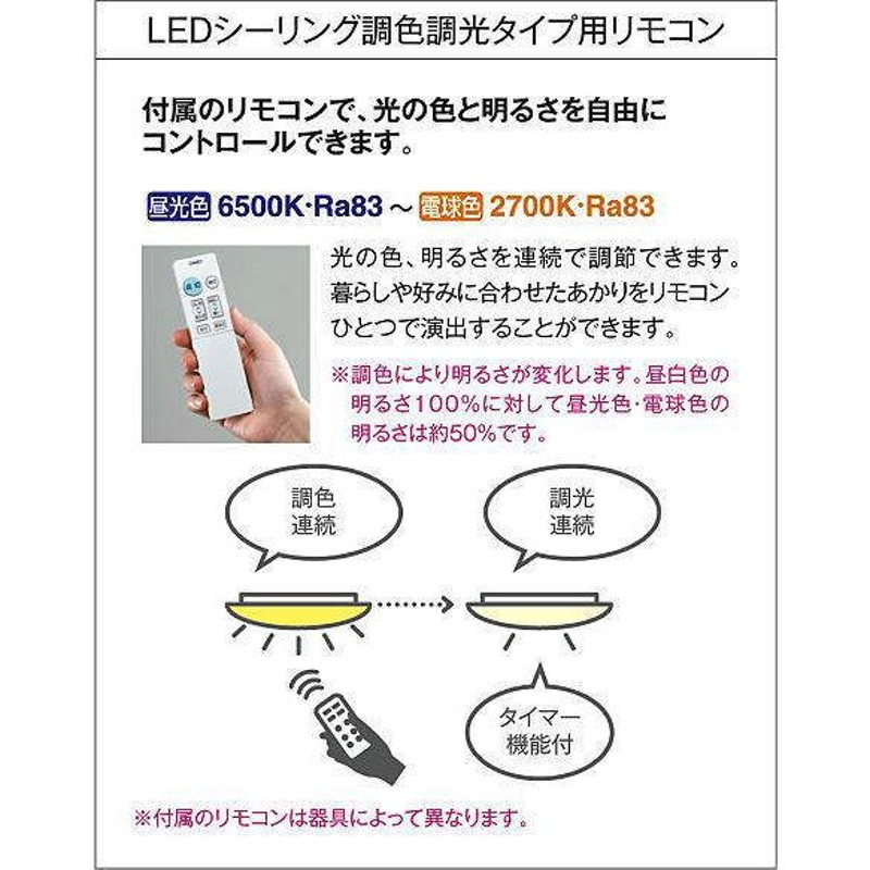 DAIKO ダイコー DCL-40916 LED内蔵シーリングライト 〜6畳 クイック