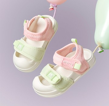 【NikoKids】軟底小童鞋/小童涼鞋/學步涼鞋/粉色( NK791)