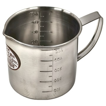 紅豹 304量杯  不鏽鋼原色  500ml  1個