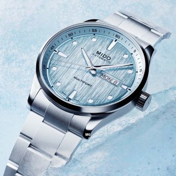 MIDO美度 預Multifort先鋒M系列 Freeze冰川藍42㎜ M6(M0384301104100)