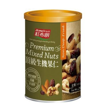 紅布朗 頂級生機果仁(200g/罐裝)(滿額免運)