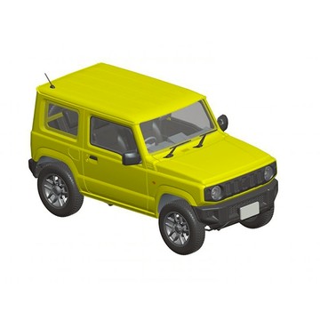 現貨 富士美 FUJIMI 1/24 車NX17 SUZUKI Jimny 動力黃 JB64 XC 組裝模型