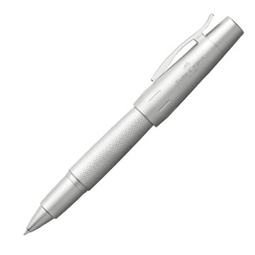 【FABER-CASTELL】輝柏 E-MOTION pure Silver 純銀系列 鋼珠筆 / 支 148675｜領券最高折$220