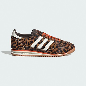 adidas 愛迪達 休閒鞋 SL 72 OG W 女鞋 豹紋 橘 復古 愛迪達