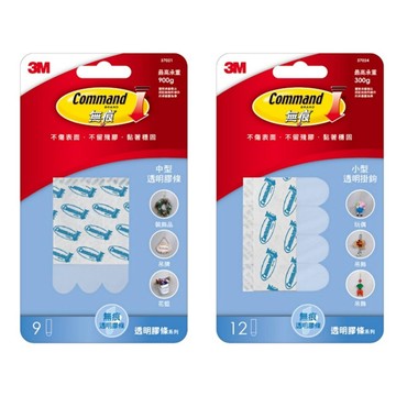 3M 37021/37024 透明無痕膠條 補充膠條