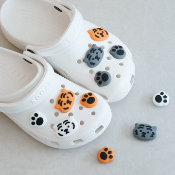 🇰🇷 韓國KKOBA 現貨 Muzik Tiger 小老虎🐯 單顆鞋扣 洞洞鞋扣 crocs 洞洞鞋 韓國文創