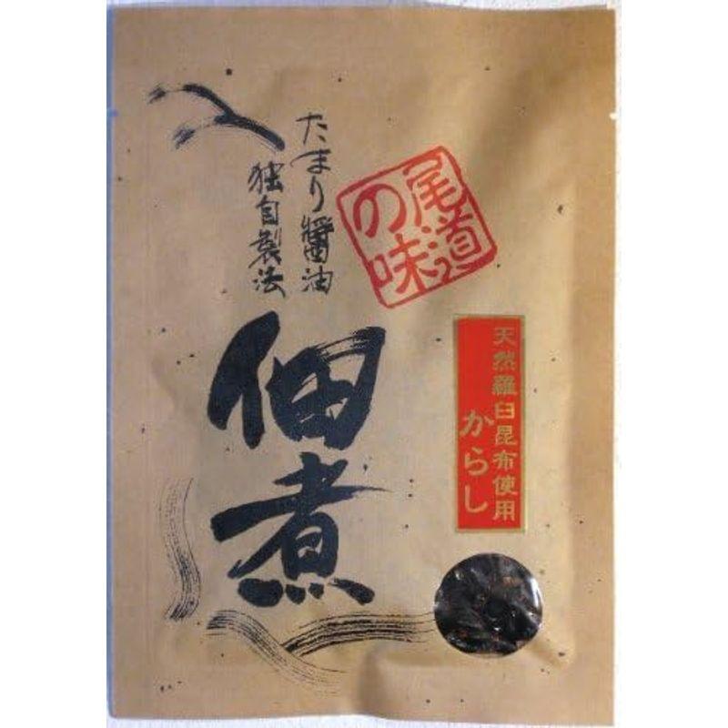 尾道の昆布問屋 高級羅臼昆布佃煮(からし) 70g