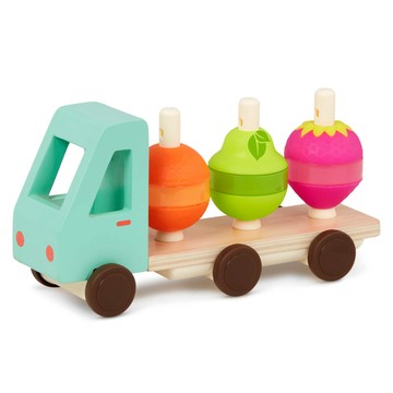 B.toys 疊高高鮮果切片拖板車(美)  1個  多色