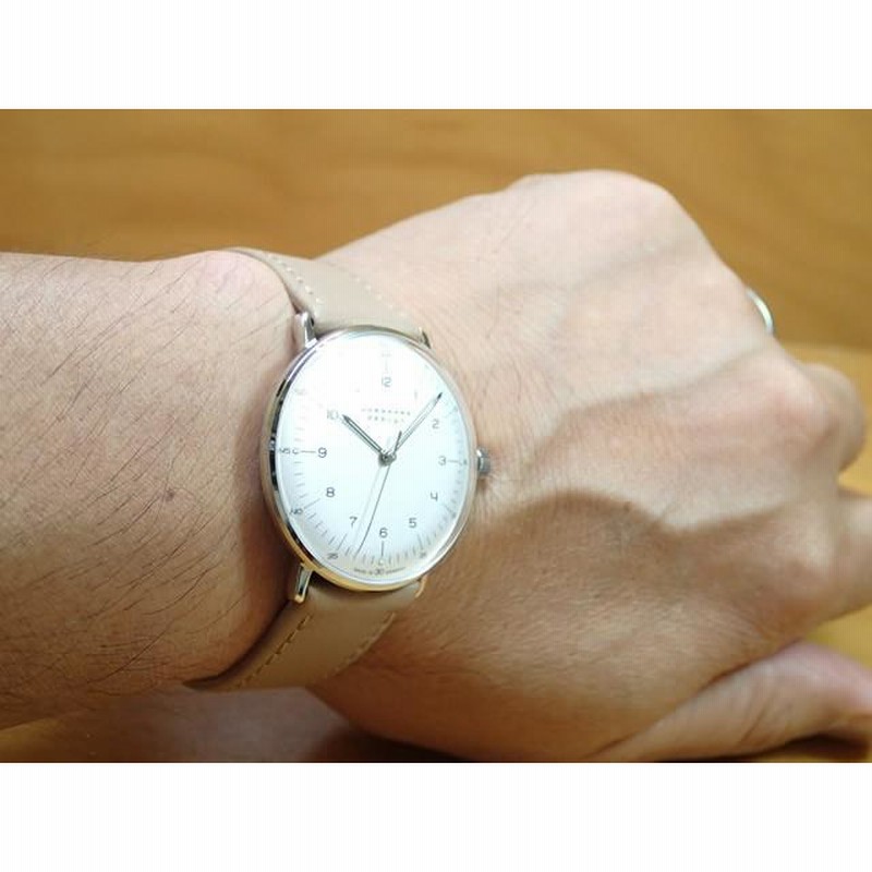 JUNGHANS max bill 手巻き 3701.00腕時計 Junghans ユンハンス 腕時計 マックスビル バイユンハンス MAX