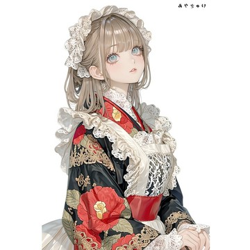 【9 月新品】07-144-0286 人物貼紙 奇幻復古浪漫喫茶