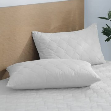 Ishur 伊舒爾 3M防潑水石墨烯枕頭保潔墊  米白色  75 x 45cm  1個