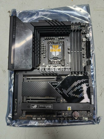 華碩 ROG MAXIMUS Z690 HERO 主板 DDR5 高性能 自帶天線 擁有擋板 功能強【三和電腦配件店】