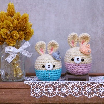 胖兔兔－鑰匙圈。交換禮物