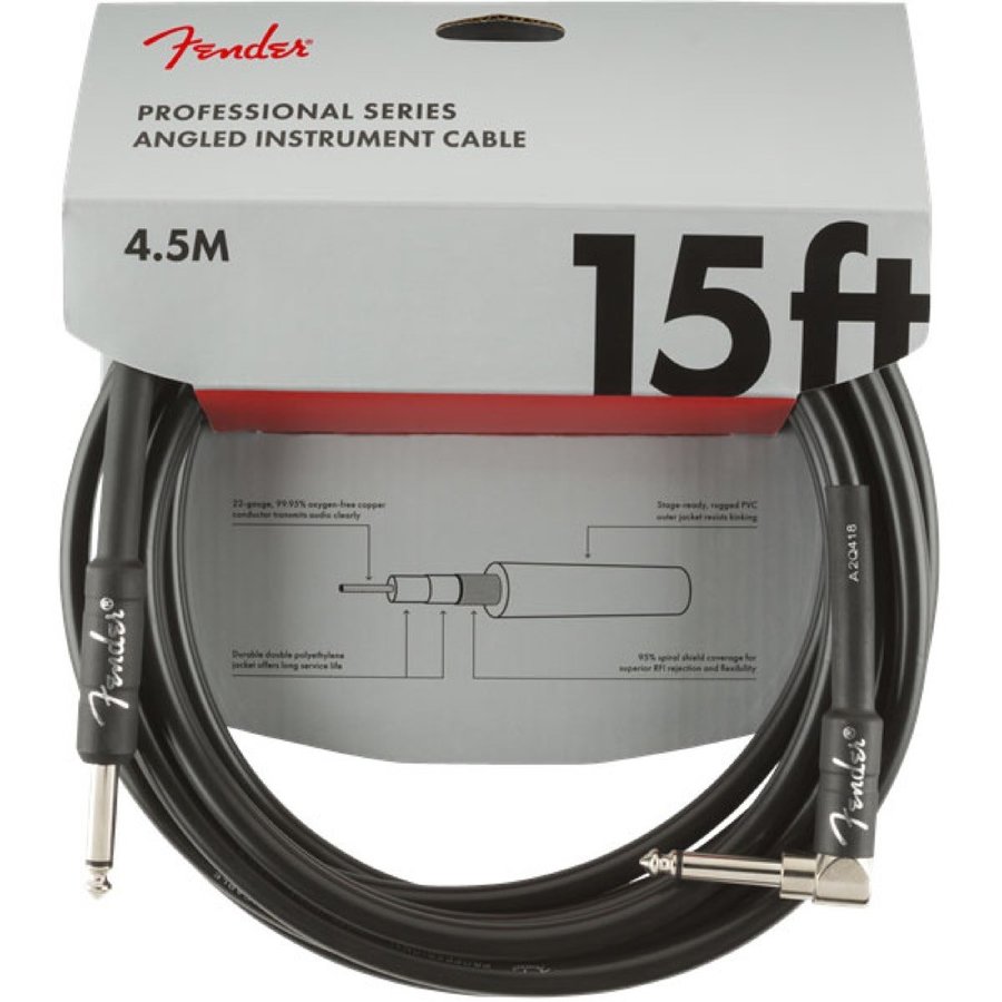 Fender USA PROFESSIONAL SERIES CABLE 15feet S L