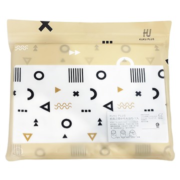 KU.KU Duckbill 酷咕鴨 KUKU PLUS 紗布大浴巾 100%純棉 72 x 91 cm  純真之瞳 白色  1條