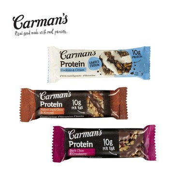 Carman’s 蛋白棒 (40g) 多口味任選- 2入組